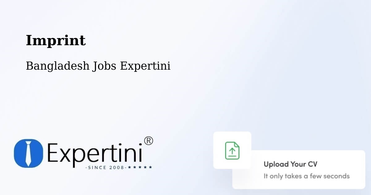 Imprint – Nabīnagar - Bangladesh Jobs Expertini